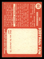 1958 Topps #44 Ted Marchibroda Excellent+  ID: 268246