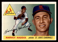 1955 Topps #43 Harvey Haddix Very Good  ID: 297452