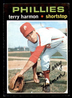 1971 Topps #682 Terry Harmon Excellent+ High Number 