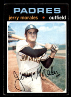 1971 Topps #696 Jerry Morales Excellent High Number 