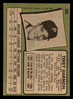 1971 Topps #682 Terry Harmon Excellent High #  ID: 267318