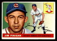 1955 Topps #14 Jim Finigan Very Good RC Rookie  ID: 296332