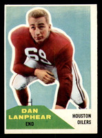 1960 Fleer #127 Dan Lanphear Near Mint 