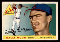 1955 Topps #67 Wally Moon Very Good  ID: 296402