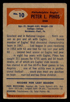 1955 Bowman #10 Pete Pihos G-VG  ID: 270833