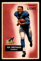 1955 Bowman #28 Jack Christiansen G-VG  ID: 270840