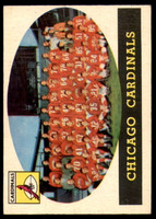 1958 Topps #69 Cardinals Team Excellent+  ID: 253983