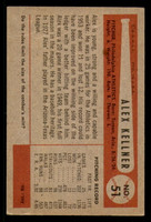 1954 Bowman #51 Alex Kellner G-VG 