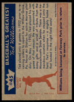 1959 Fleer Ted Williams #45 1952 - Farewell To Baseball? Near Mint+  ID: 235184