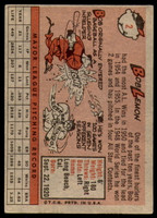 1958 Topps #2 Bob Lemon UER Excellent  ID: 221661