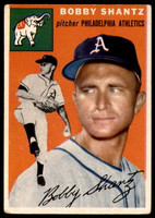 1954 Topps #21 Bobby Shantz Excellent  ID: 219410