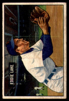 1951 Bowman #140 Eddie Lake Excellent+  ID: 209938