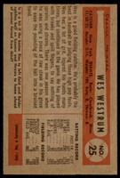1954 Bowman #25 Wes Westrum Excellent+  ID: 215700