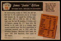 1955 Bowman #98 Jim Gilliam Excellent  ID: 223140