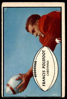1953 Bowman #7 Fran Polsfoot G-VG 