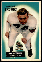 1955 Bowman #2 Mike McCormack Very Good RC Rookie 