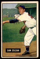 1951 Bowman #114 Sam Zoldak Excellent  ID: 209912
