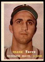 1957 Topps #37 Frank Torre Excellent+  ID: 220947