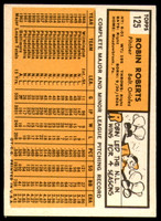 1963 Topps #125 Robin Roberts Excellent+  ID: 236583