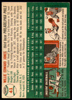 1954 Topps #41 Willie Jones Excellent+  ID: 219444