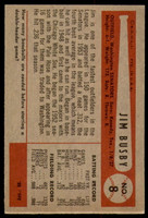 1954 Bowman #8 Jim Busby Ex-Mint  ID: 237631