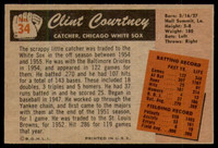 1955 Bowman #34 Clint Courtney Ex-Mint  ID: 220264