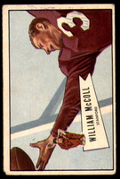 1952 Bowman Small #60 Bill McColl Very Good 