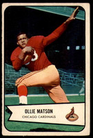 1954 Bowman #12 Ollie Matson Very Good 