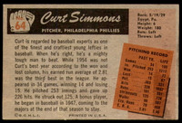 1955 Bowman #64 Curt Simmons Excellent+  ID: 223138
