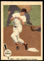 1959 Fleer Ted Williams #53 1954 - Ted's Comeback Is A Success Excellent+  ID: 235197