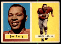 1957 Topps #129 Joe Perry DP Very Good  ID: 244188
