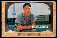 1955 Bowman #29 Red Schoendienst G-VG  ID: 225905