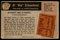 1955 Bowman #29 Red Schoendienst G-VG  ID: 225905