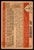 1953 Bowman Color #6 Joe Ginsberg Good  ID: 251041