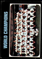 1971 Topps #   1 World Champions Orioles VG-EX  ID: 240329