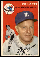 1954 Topps #5 Ed Lopat G-VG  ID: 249602