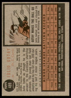 1962 Topps #489 Julio Gotay Excellent+ RC Rookie  ID: 250376