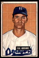 1951 Bowman #152 Cal Abrams Very Good RC Rookie 