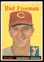 1958 Topps #27 Bud Freeman Excellent+  ID: 221226