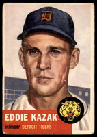 1953 Topps #194 Eddie Kazak G-VG 