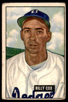 1951 Bowman #224 Billy Cox G-VG  ID: 227021