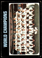 1971 Topps #   1 World Champions Orioles Very Good  ID: 216310