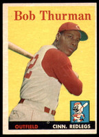 1958 Topps #34 Bob Thurman UER Excellent+  ID: 223231