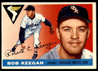 1955 Topps #10 Bob Keegan UER Excellent  ID: 238352