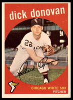 1959 Topps #5 Dick Donovan Ex-Mint  ID: 229655