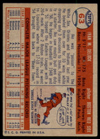 1957 Topps #63 Ike Delock Excellent+  ID: 220966