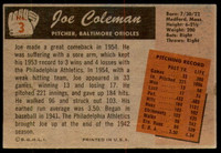 1955 Bowman #3 Joe Coleman VG-EX 