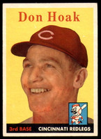 1958 Topps #160 Don Hoak Excellent+ 