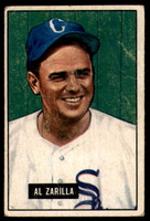 1951 Bowman #35 Al Zarilla Very Good  ID: 237389