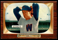 1955 Bowman #105 Johnny Schmitz Excellent+  ID: 214612